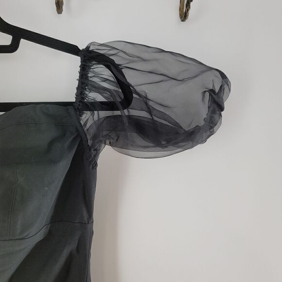 Off shoulder ruched midi dress - Picture 6 of 6